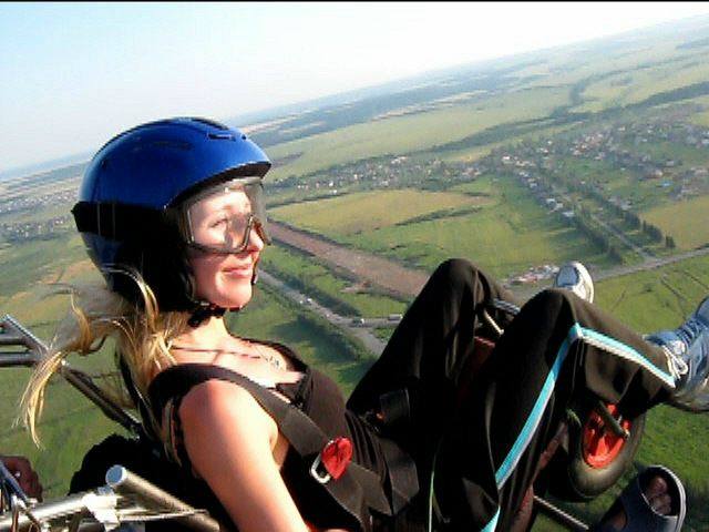 Полёт на паралёте с инструктором