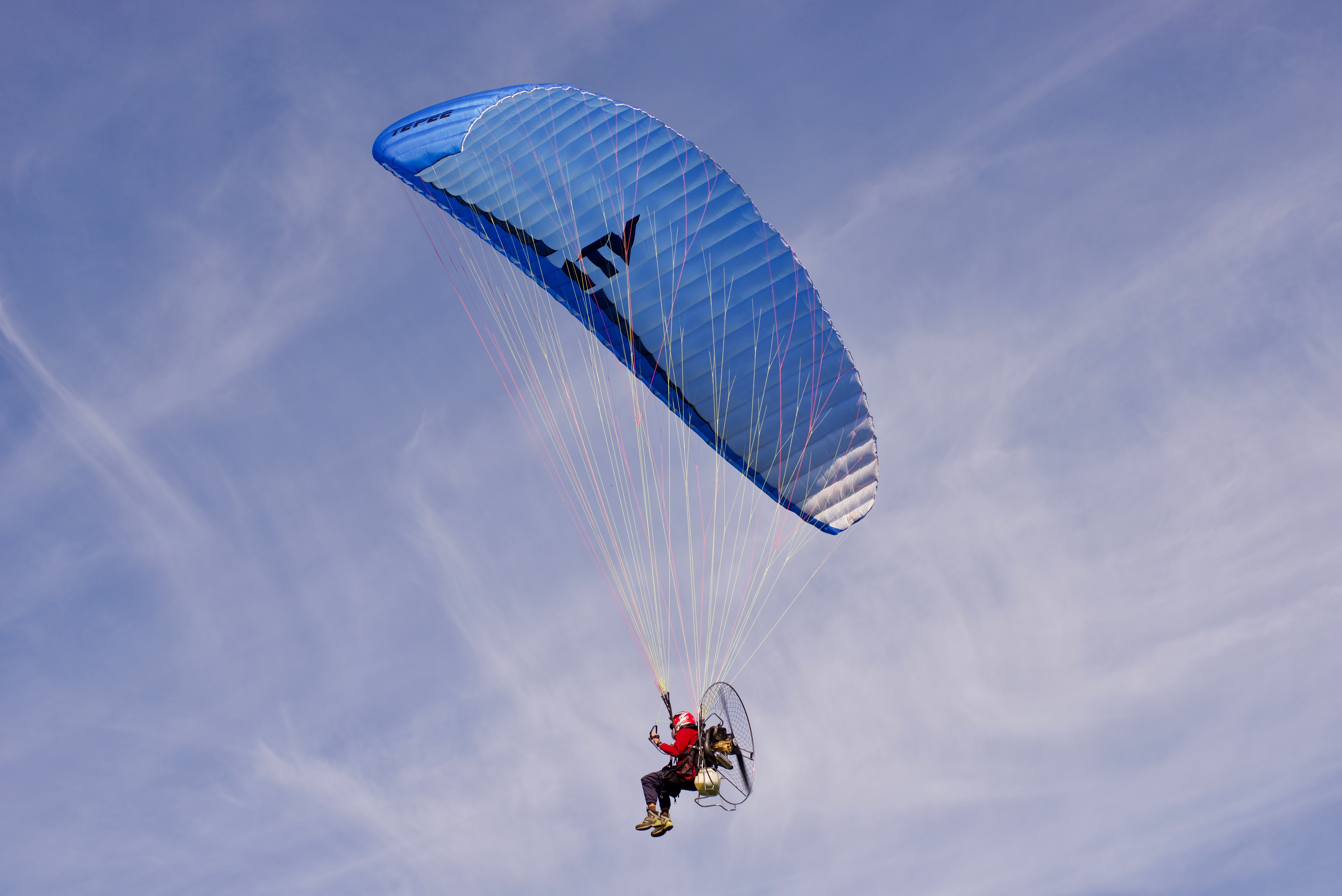 Полёт на паралёте с инструктором