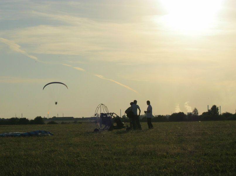 Полёт на паралёте с инструктором