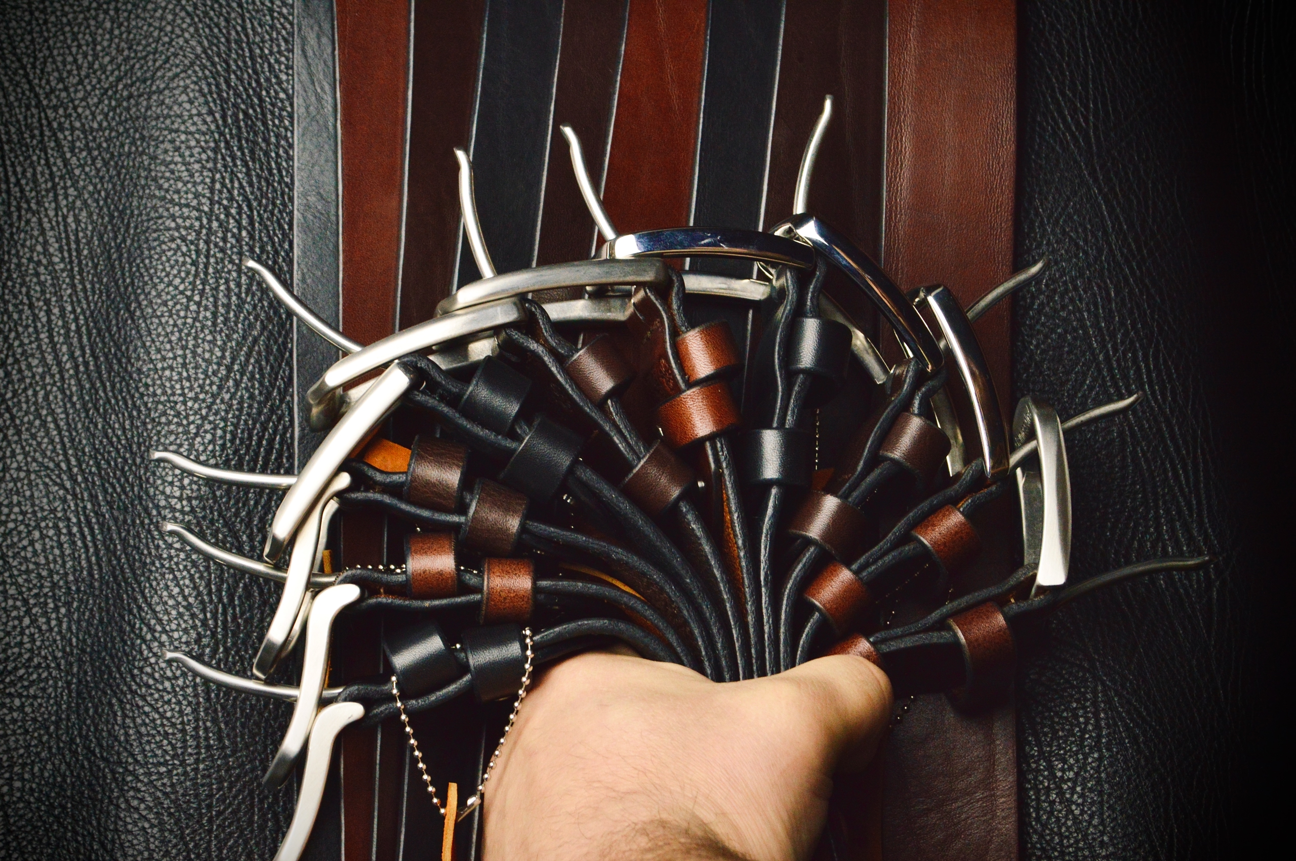 Мастер-класс по изготовлению ремня из кожи